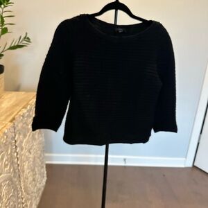COS Women's Black Crew Neck Sweater